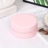 Portable Round Jewelry Box Necklaces Earrings Rings Jewelry Organizer Display Travel Jewelry Case Boxes Pu Leather Storage Box