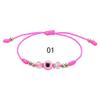 Evil Eye Crystal Beaded Adjustable Bracelet for Boys & Girls