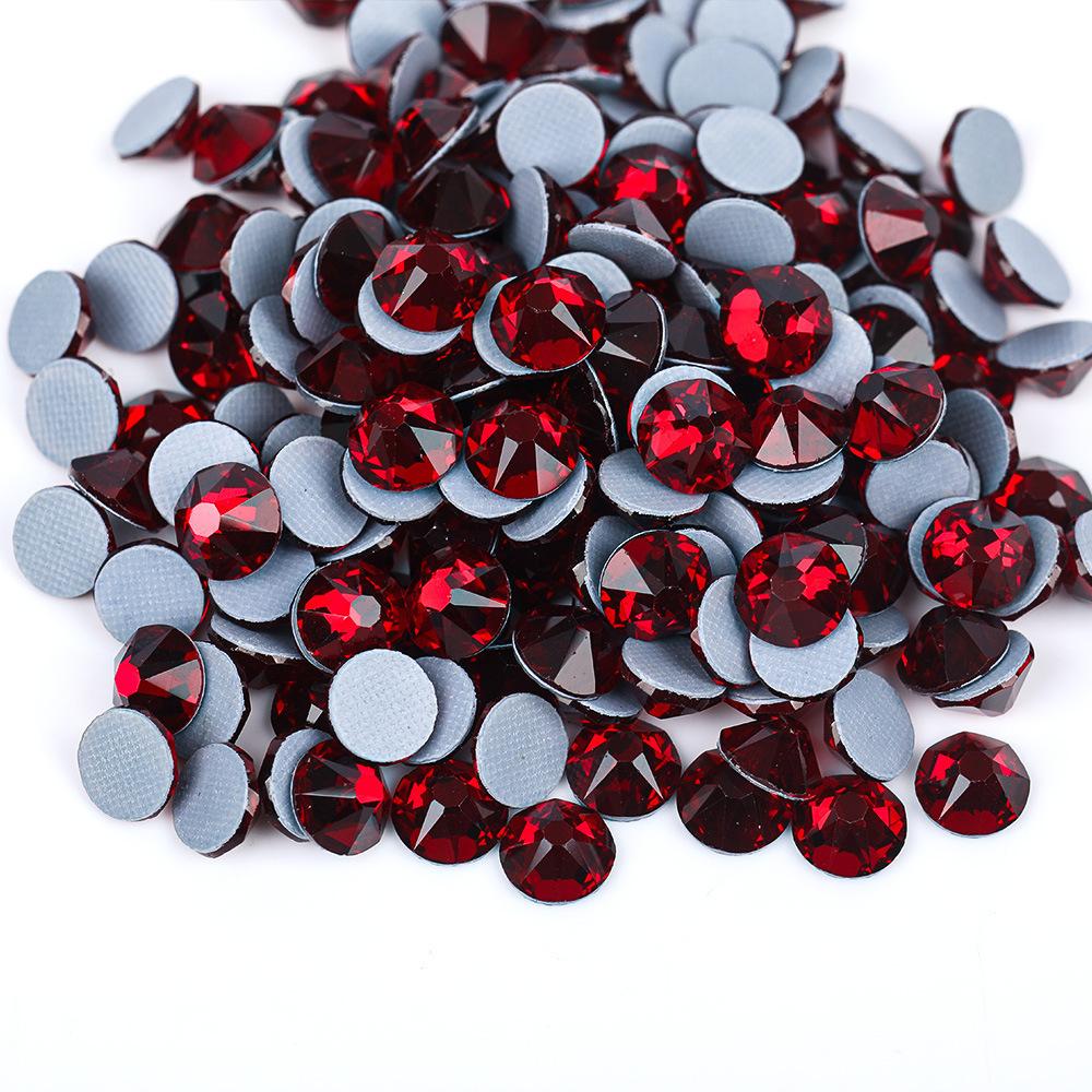 2088 16Cut Austrian Rhinestones Diamond Nail Art 3D DIY Mobile Phone Case ABS Hot-Fix Rubber Bottom Flats Glass Jewelry Shoes