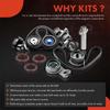 Honda Timing Belt Tensioner & Water Pump Kit 14510RCAA01 K0277197 TKH002