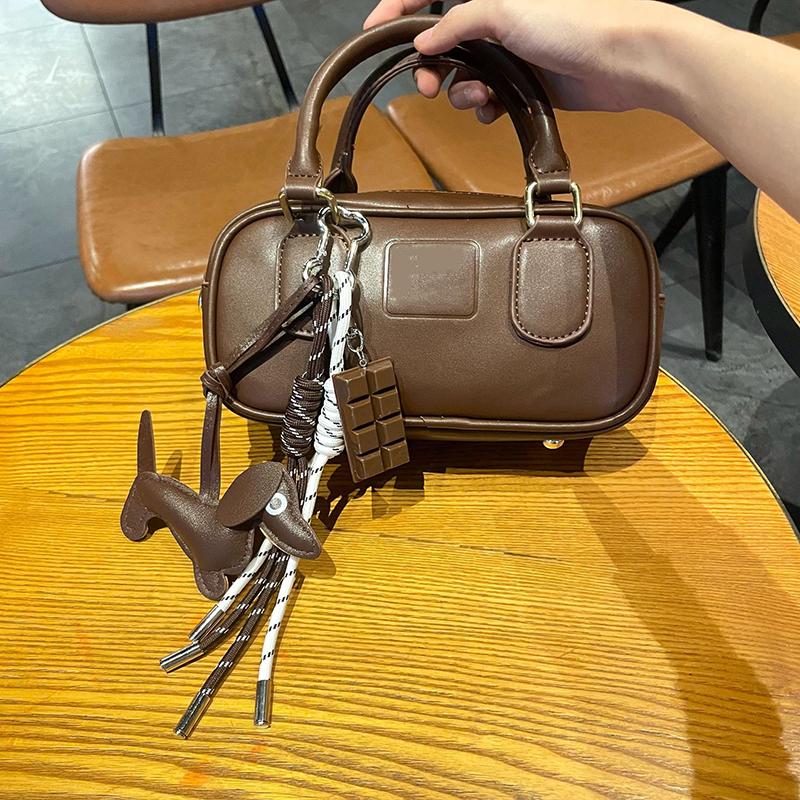 1 Stück Süßer geflochtener Seilbeutel Anhänger Hochwertiger Schlüsselanhänger Dackel Für Handy-Taschen-Zubehör