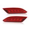 Car Flashing 1 Set For Honda HRV HR-V 2014-2018 LED DRL Reflector LED Rear Fog Lamp Bumper Lights Brake Light Turning Signal
