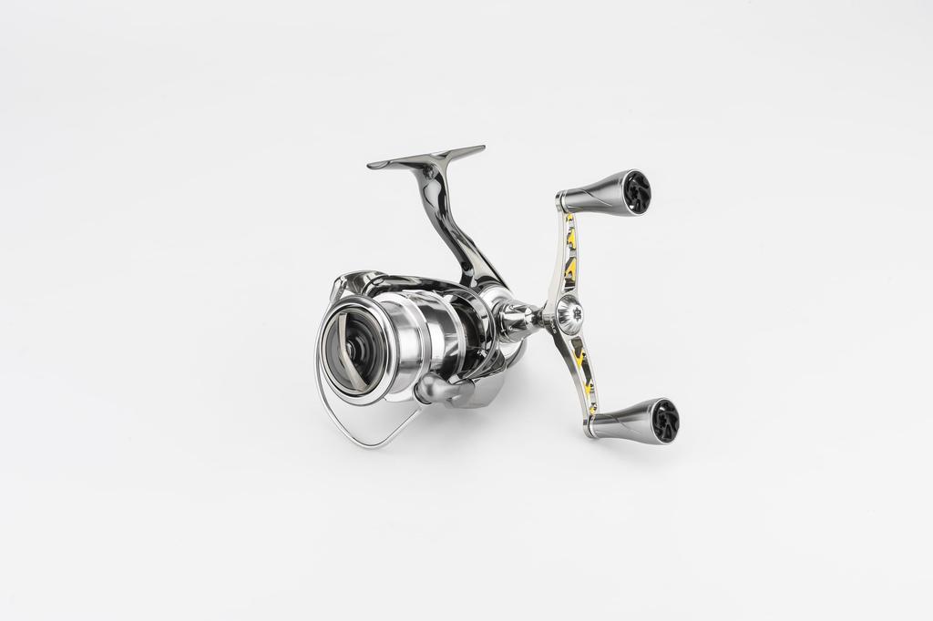 Gomexus Shimano Reel Handle CY92 Spinning Reel Compatible Power Replacement Double Handle with 92mm Knob Light Game Left and Right Compatible