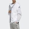 Adidas Wb Light Logo Printed Woven Hooded Jacket Men Jacket White FI8758