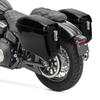 Motorrad-Hartschalen-Satteltaschen 45L Fassungsvermögen Wetterfestes Motorrad-Sattel-Hartgepäckkoffer mit Schlüsseln und Montagekit
