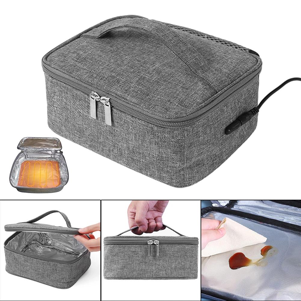 Insulated Lunch Bag Electric Thermal USB Heating Lunch Bag  Portable Food Warmer Box Travel Hiking Outdoor Camping Lunch Bag