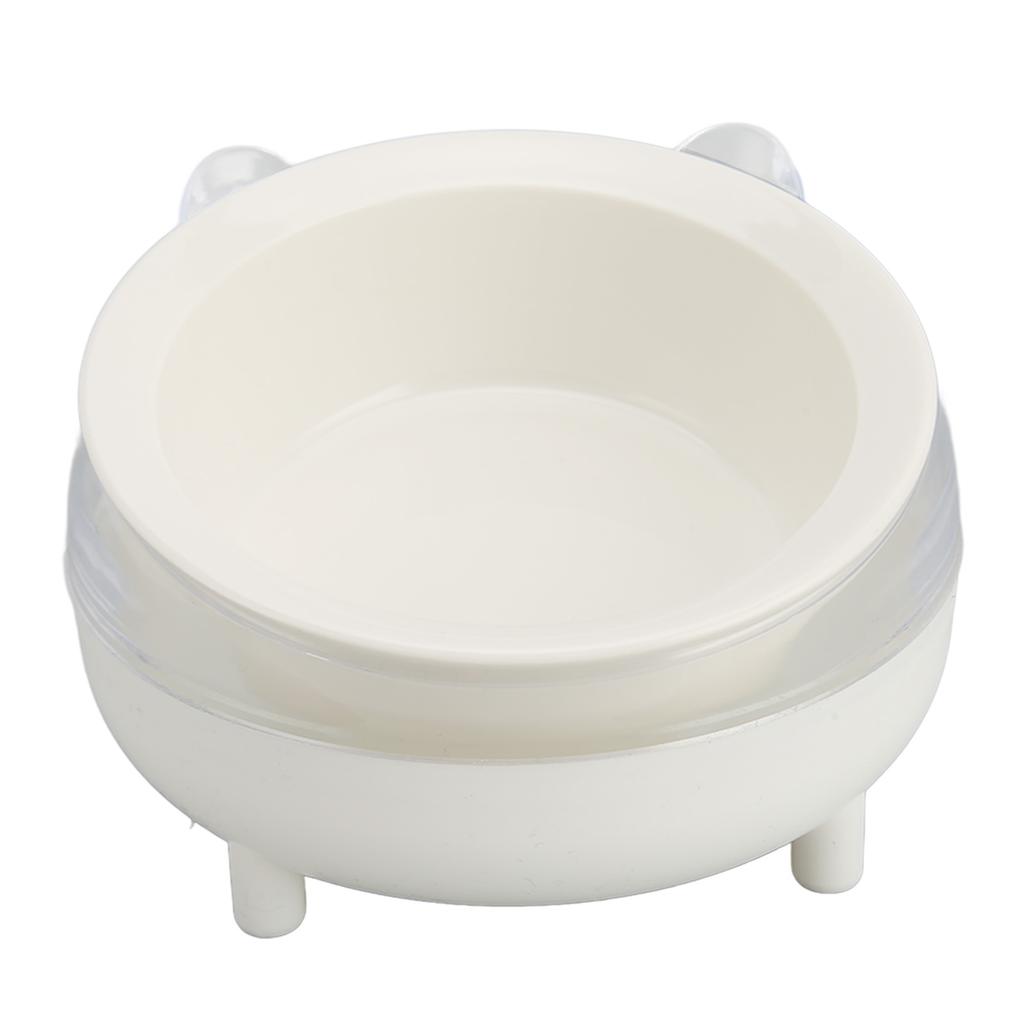 Cat Food Bowl Dual Use Large Capacity Tilted Elevated Ceramics Pet Food Bowl with Stand for Dogs