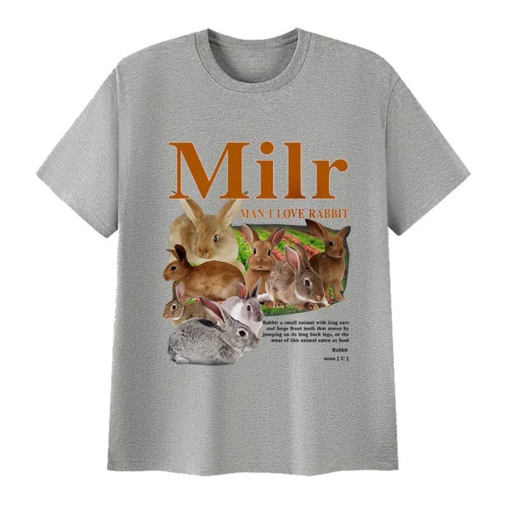 

Man I Love Funny Rabbit Meme Graphic T Shirt Men Women s Harajuku Vintage Fashion T-shirts Casual Cotton Oversized T-shirt 3XL