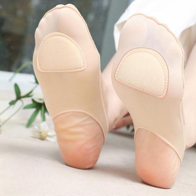 Rutschfeste Bootssocken aus Eisseide für Damen: Atmungsaktiv, schweißabsorbierend, unsichtbares flaches Munddesign für High Heels