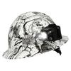 Large Brim Hard Hat with Headlamp Anti-smash Breathable Construction Site Construction Sunscreen Helmet