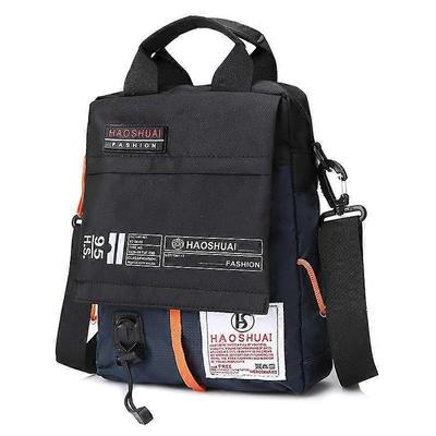 HAOSHUAI 206-1 Herren Handheld Umhängetasche Outdoor Wasserdichte Stofftasche