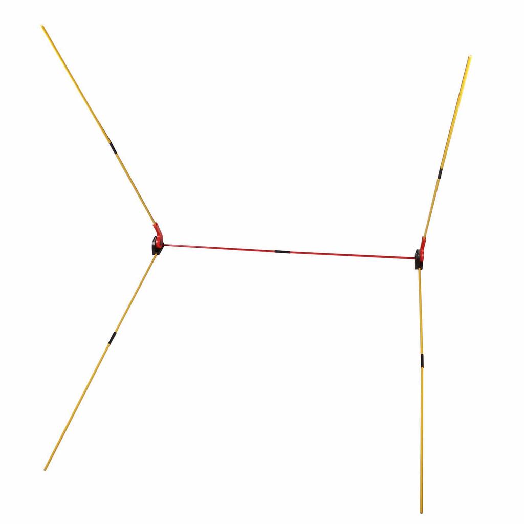 Foldable Golf Swing Corrector Adjustable Angle Durable Golf Swing Training Equipment