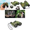 Foldable Kids Camouflage Binoculars With Compass For Outdoor Play