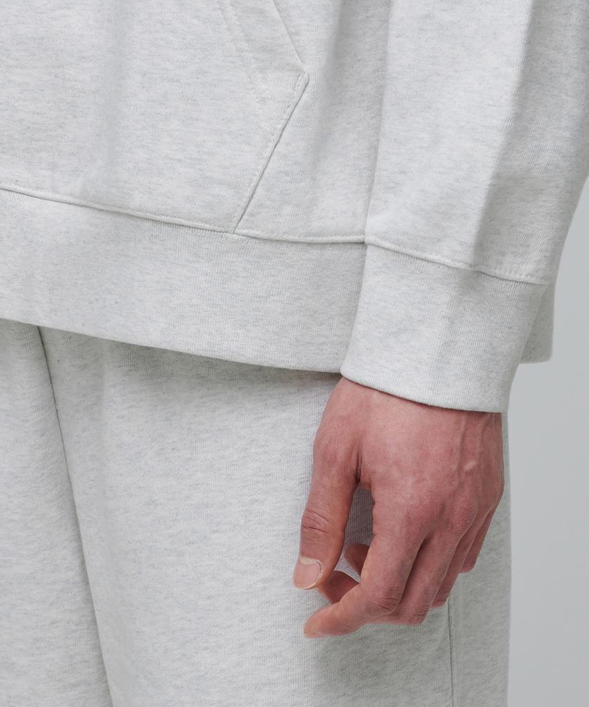 Heavyweight Oversized Hooded Sweatshirt [Oatmeal]