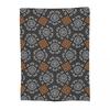 African Bogolan Mudcloth Pattern  Blanket Soft Warm Flannel Throw Blanket Bedding for Bed Living room Picnic Travel Home Sofa