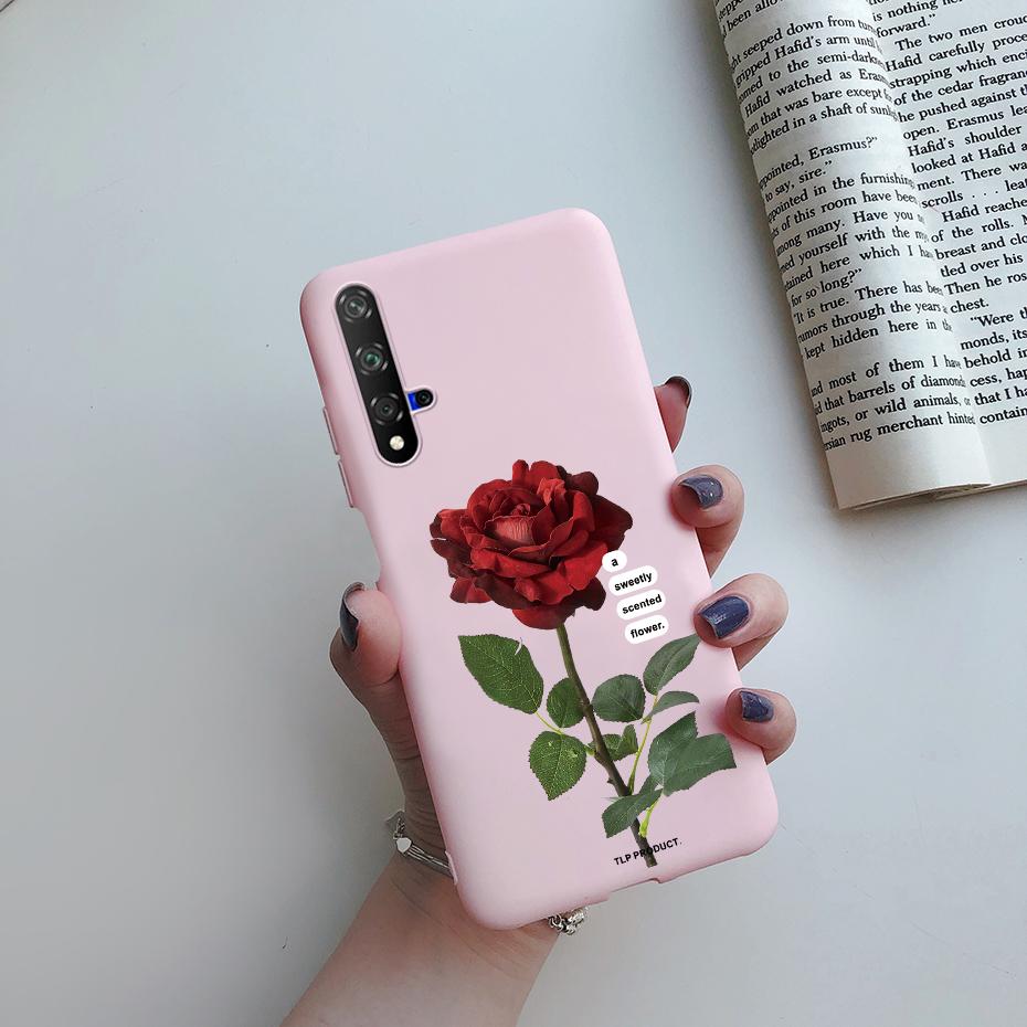 For Honor 20 Case For Honor 20 Pro YAL-AL10 Cover Cute Cat Cartoon Painted Phone Case For Honor20 20Pro YAL-L21 Soft Bumper Capa