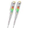 1/2/3pcs Intelligent Voltage Tester Pen 24/70-250V Induction Power Detector Pen Electric Indicator Screwdriver Indicator Tools