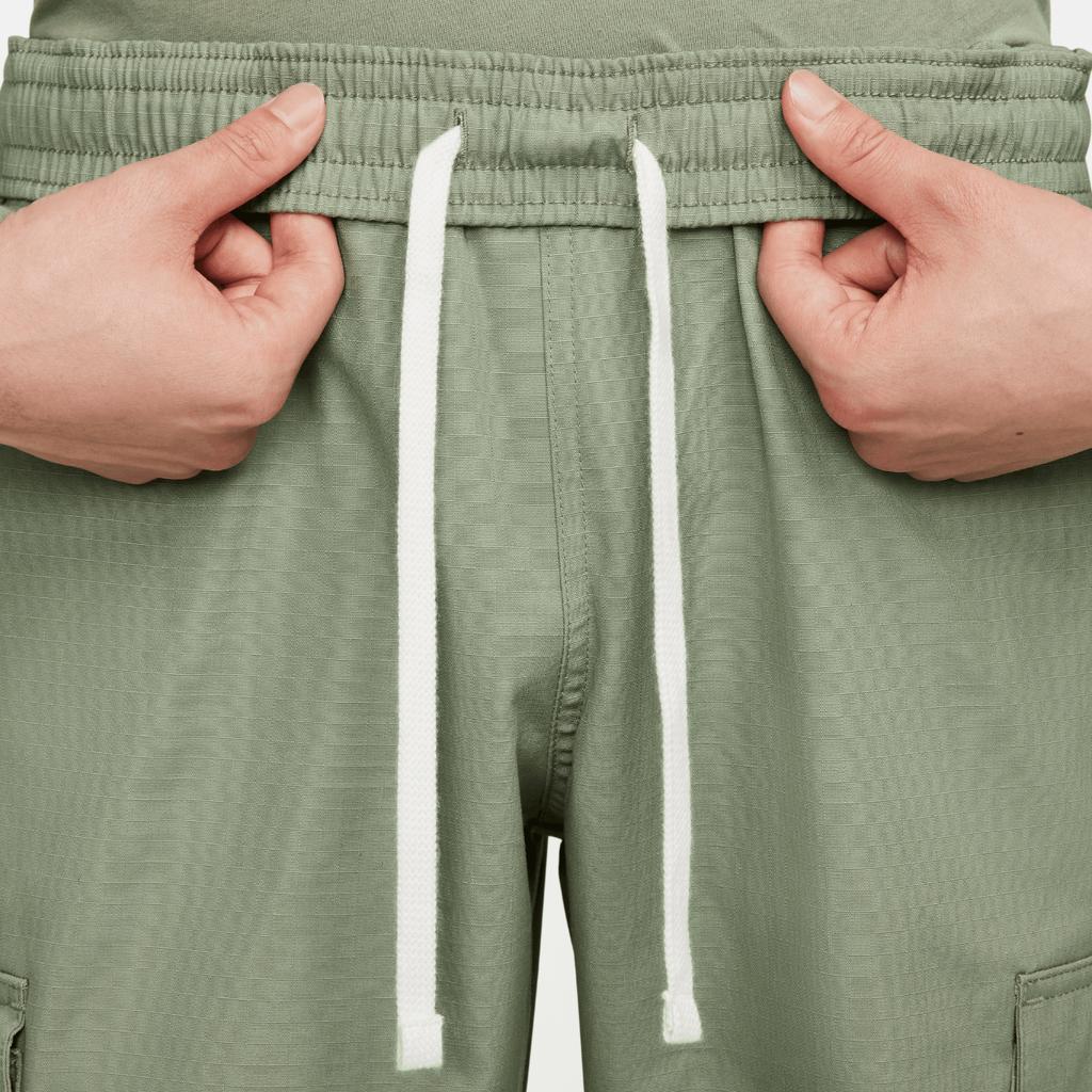 Neue Nike CLUB Cargohose Herren Olivgrün FZ5766-386
