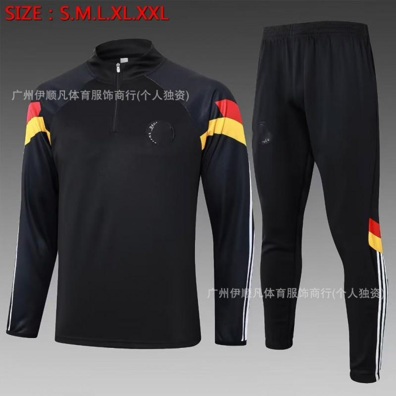Heren Dames Voetbal Trainingsshirt Halve Rits Opwarmshirt Napoli PSG AC Milan Brazilië Manchester United Fans