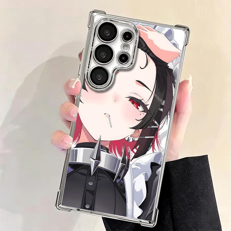 Zenless Zone Zero Ellen Joe Plating Phone Case For Samsung Galaxy S24 S25 FE S26 Edge S23 Ultra S22 S21 Plus S20 Anti-Fall Airab