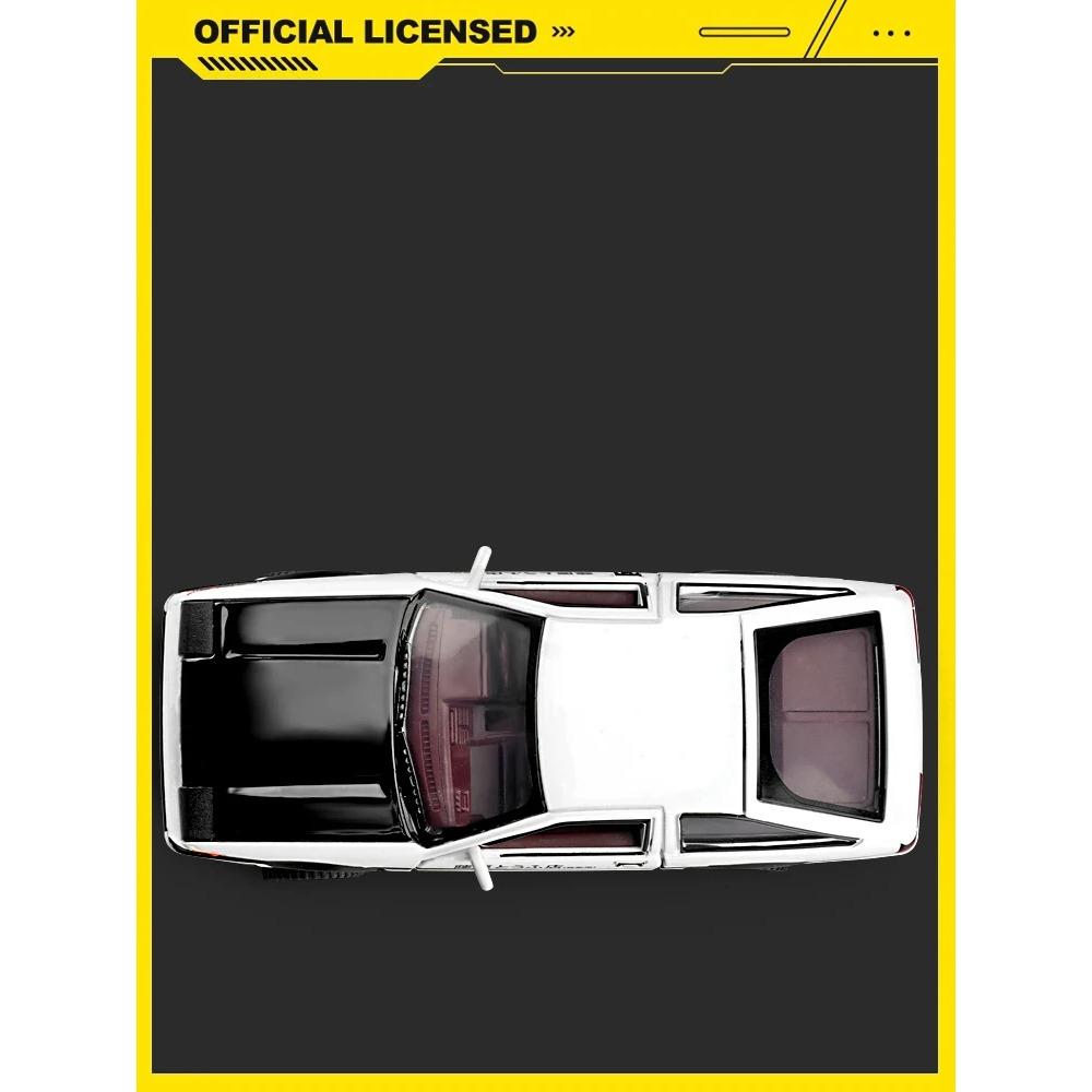1/43 Initial D AE86 Zonda DIY Detachable Assembly Alloy Diecasts & Toy Vehicles Car Model Miniature Scale Model Car for Children