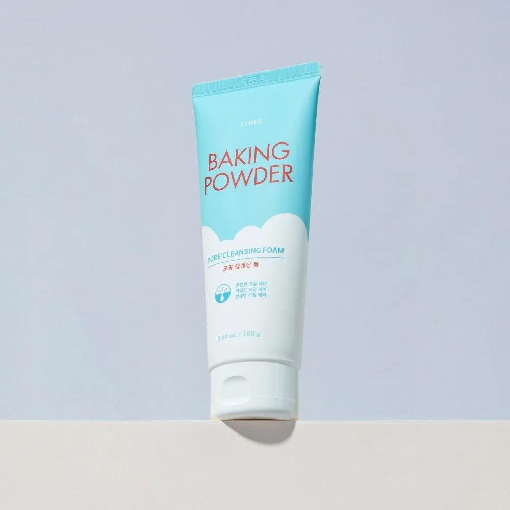 Baking Powder Pore Cleansing Foam 160g X 2 Packs / From Removing Impurities Deep Within Pores To Delicate Exfoliation