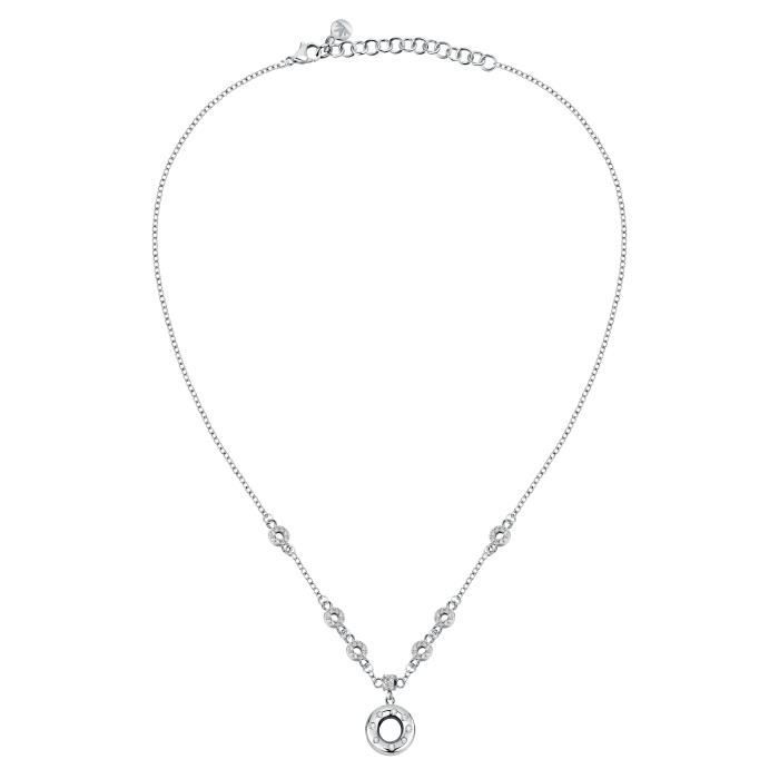 Collier en acier - MORELLATO - SAVO04 - Gris - 42+5 cm - Bijou élégant