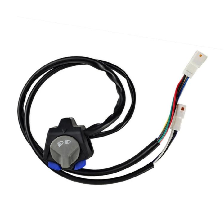 Lenkerschalter Schnelle Montage Motorrad Modifiziertes Zubehör Universelle Blinker Scheinwerfer Hupe Steuerschalter