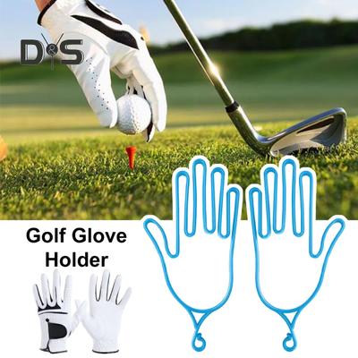 2 Adet Golf Eldiveni Tutucu Plastik Golf Eldiveni Sedye Destek Çerçevesi Depolama Askısı Tutucu Raf Eldiven Kurutma Makinesi Şekillendirici Golf Aksesuarları