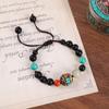 Nepal Tibetan Woven Bracelet Turquoise Beeswax Niche Design Retro Hand Rope Men's and Women's Xizang Accessories