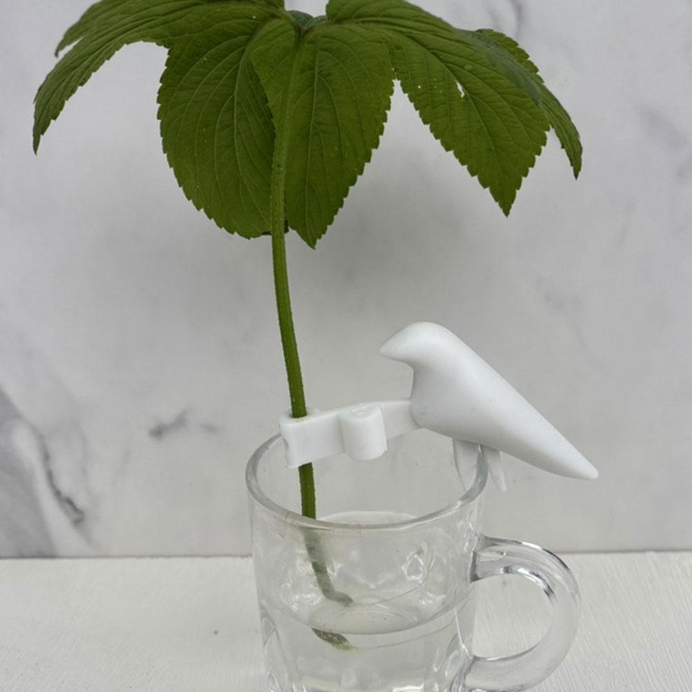 Bird Shape Hydroponic Plant Stand Plant Propagation Buddy Holder Hydroponic Plant Stem Scaffold for Cuttings Shoots Sprouts