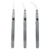Stainless Steel Ceramic Straight Tip Electronic Soldering Tweezer Anti-Static Reverse Acid-Resistant Precision Ceramic Tweezer!