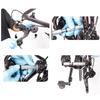 Bicycle Chain Cleaning Tool for 12mm Thru Axle with Smooth Rolling Action