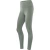 Full Print High Waist Comfortable Breathable Tight Sports Leggings Women Leggings Gray-Green AULU024-3