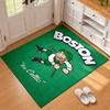 Dywanik Boston Celtics do przedpokoju, salonu lub sypialni Mata ochronna pod krzesło Dekoracja biura Prezent na Boże Narodzenie Prezent urodzinowy