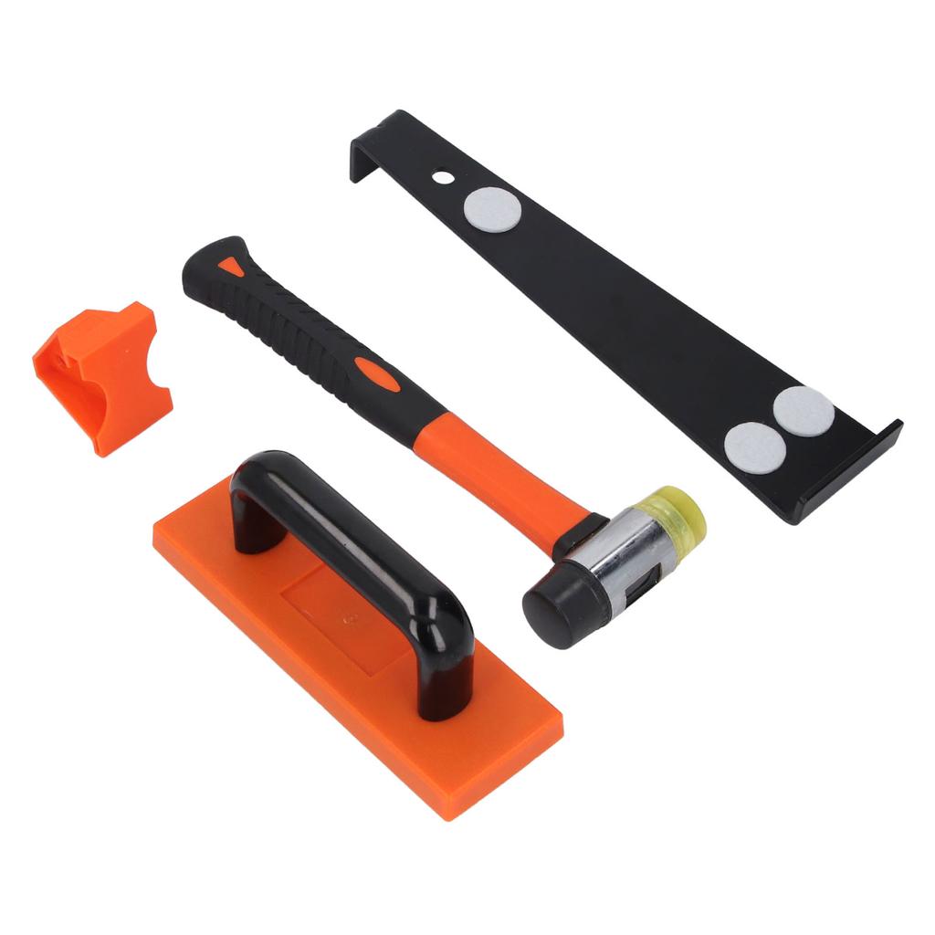 23 Pcs Set Laminate Flooring Tools Double Faced Mallet CRV Steel Pull Bar Tapping Block and 14in
