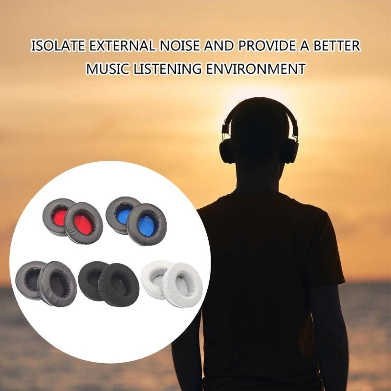 Comfortable Foam Ear Pad Earmuff Design for Optimals Sound Isolation and Long Wear Use, Suitable for G30S Headphones