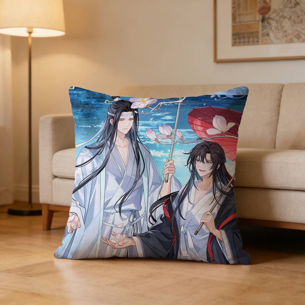 The Fantasy Mo Dao Zu Shi Pillow Case Pattern Printed Pillowcase For Living Room Sofa Cushion Cover