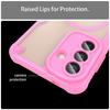 For Samsung Galaxy S26 Magnetic Case Dual Color Line Leather Coated PC + TPU Phone Cover