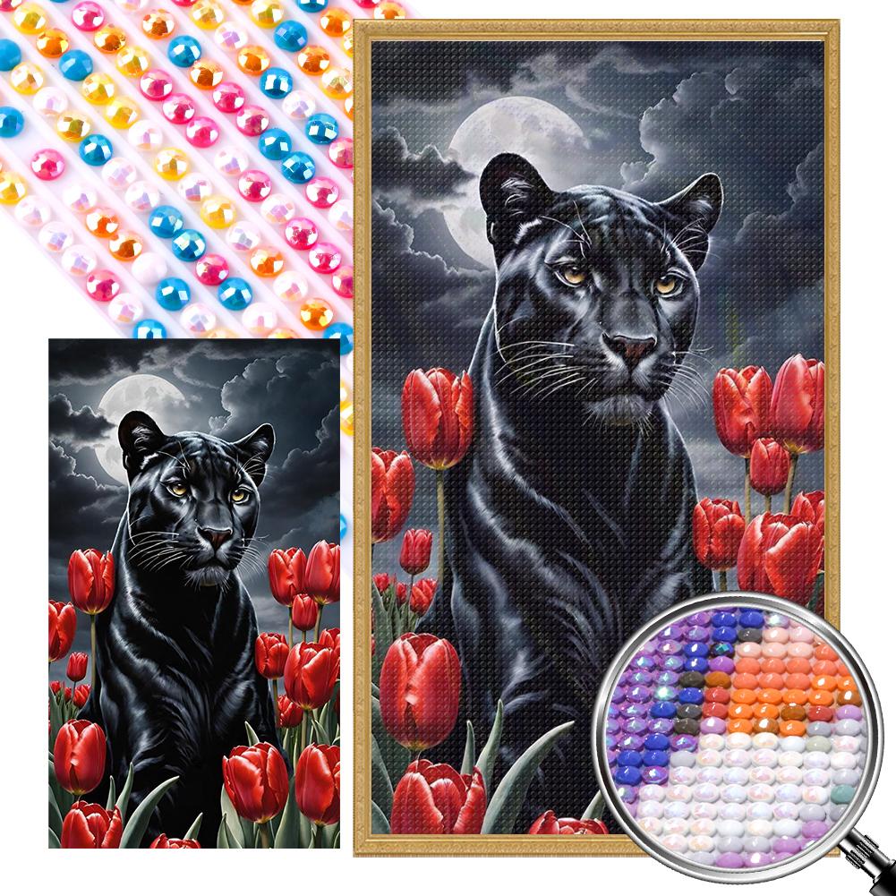 5D bricolaj complet rotund burghiu parțial AB kit de pictură cu diamante flori Art Decor