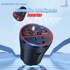 Car USB Fast Charging Power Inverter USB Charger Adapter Universal QC3.0 200W Cigarette Lighter Inverter Digital Vehicle Charger