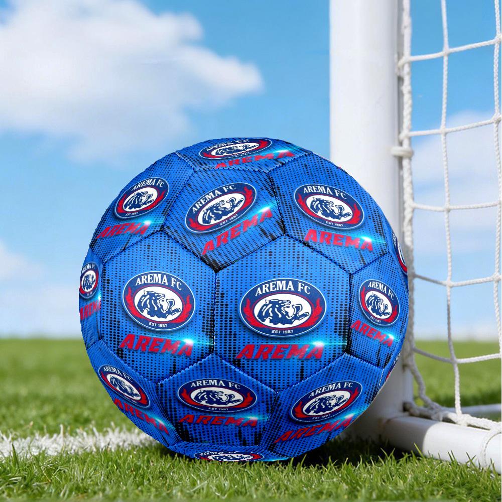 Arema Football Club Printed Size 5 Soccer Balls, High-Quality, Anti-Slip, Protective Football, A Unique Gift , Birthdays, Christmas Gifts