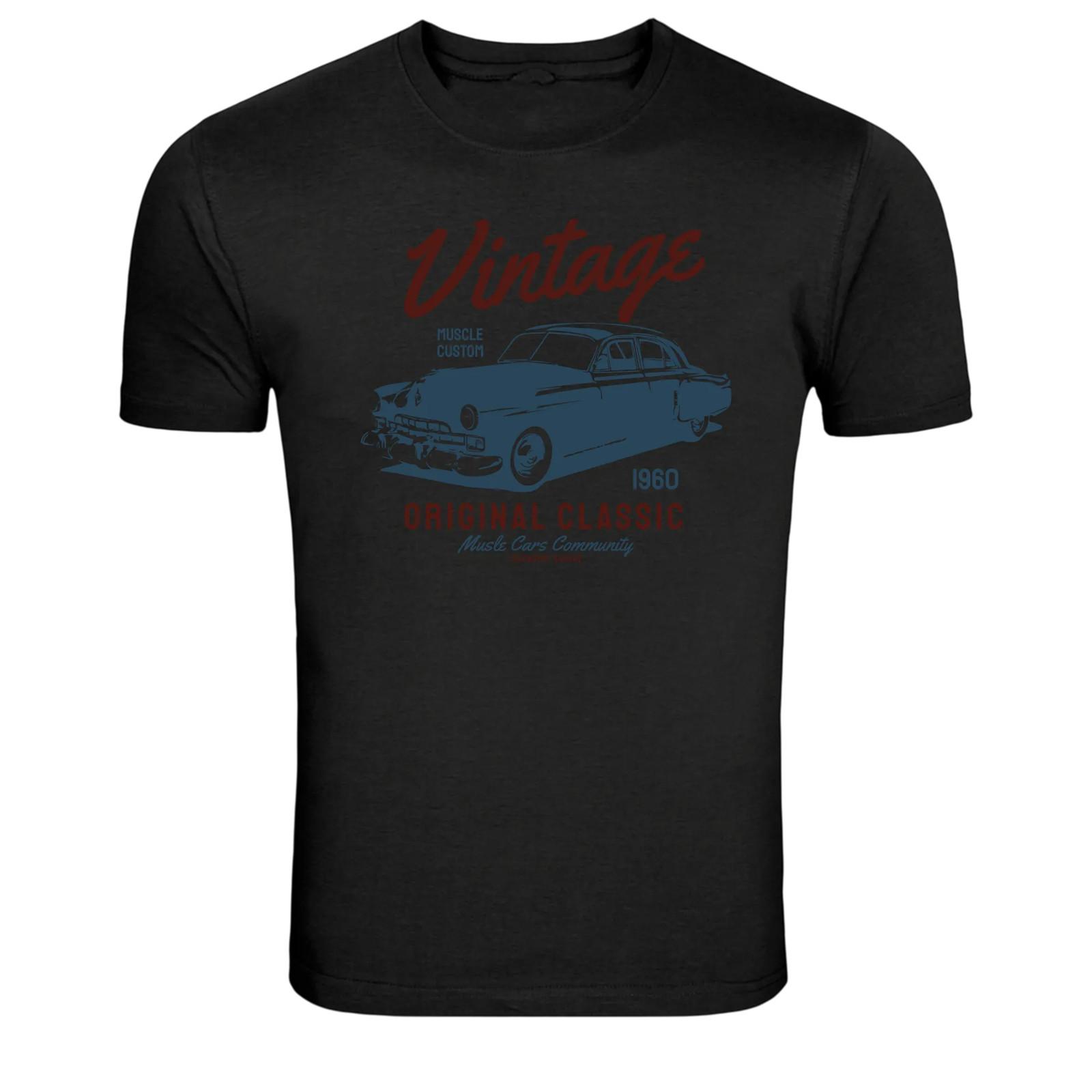 Vintage Muscle Car Original Classic Graphic T-Shirt XXXXL