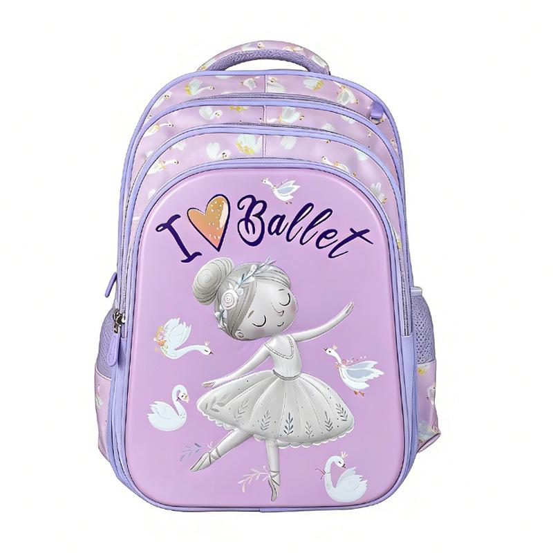 Student Schoolbag Can Hold Tie Rod Cartoon Backpack Large Capacity 4 Layer Zipper 18 Inch Boys And Girls