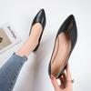 Women Flat Heel Shoes Basic Style Office Lady Working Shoes Flat Heel Fashion Hand-sewn Leather Loafers Female Women Flats