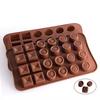 Silicone Chocolate Mold Set Non Stick Geometric Shape Candy Molds for Baking DIY Craft Ice Cake Decorations and Soap Making