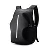 Motorcycle Helmet Backpack Rainproof Reflective Large Capacity Durable Nylon Backpack for Men Riding Travel Sports