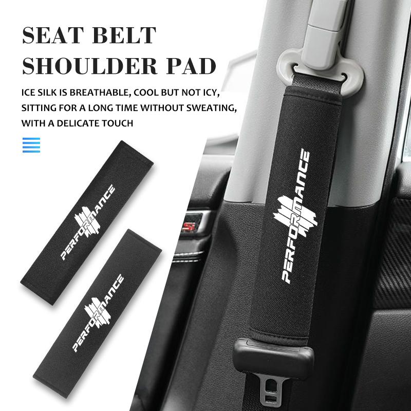 Car Seat Belts Protective Cover Plush Safety Belt Shoulder Pad For BMW M Performance E84 F10 F20 F15 F25 iX iX1 iX2 iX3 iX5 iX7 VO8