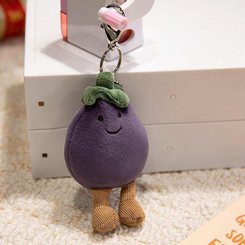 Plush Animal Keychain With Cute Cartoon Design For Kids And Teens