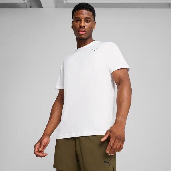 Puma Men S Running SportS Short Sleeve Tee Tad eSSential Poly Tee